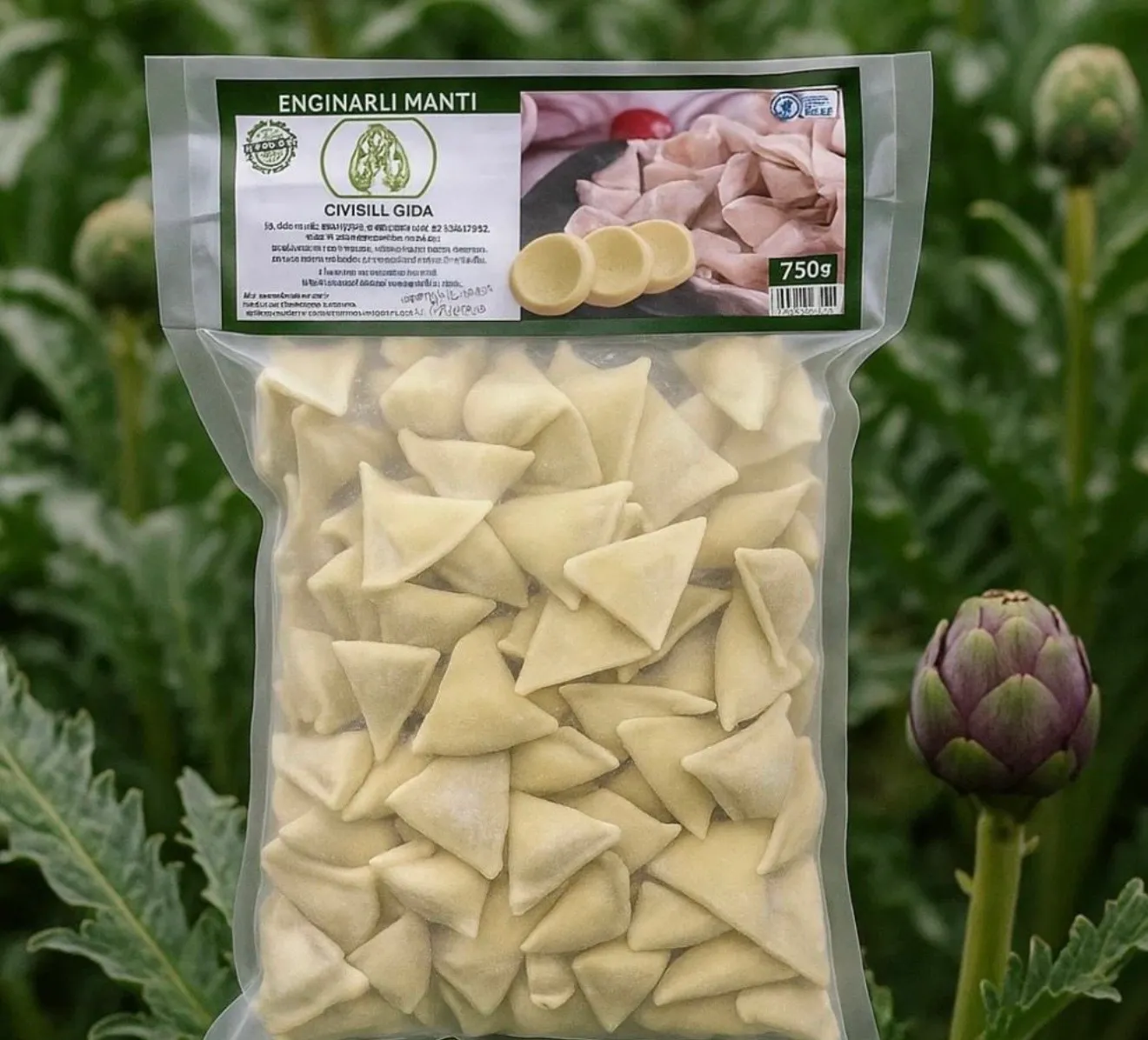 Enginarlı Mantı 750gr