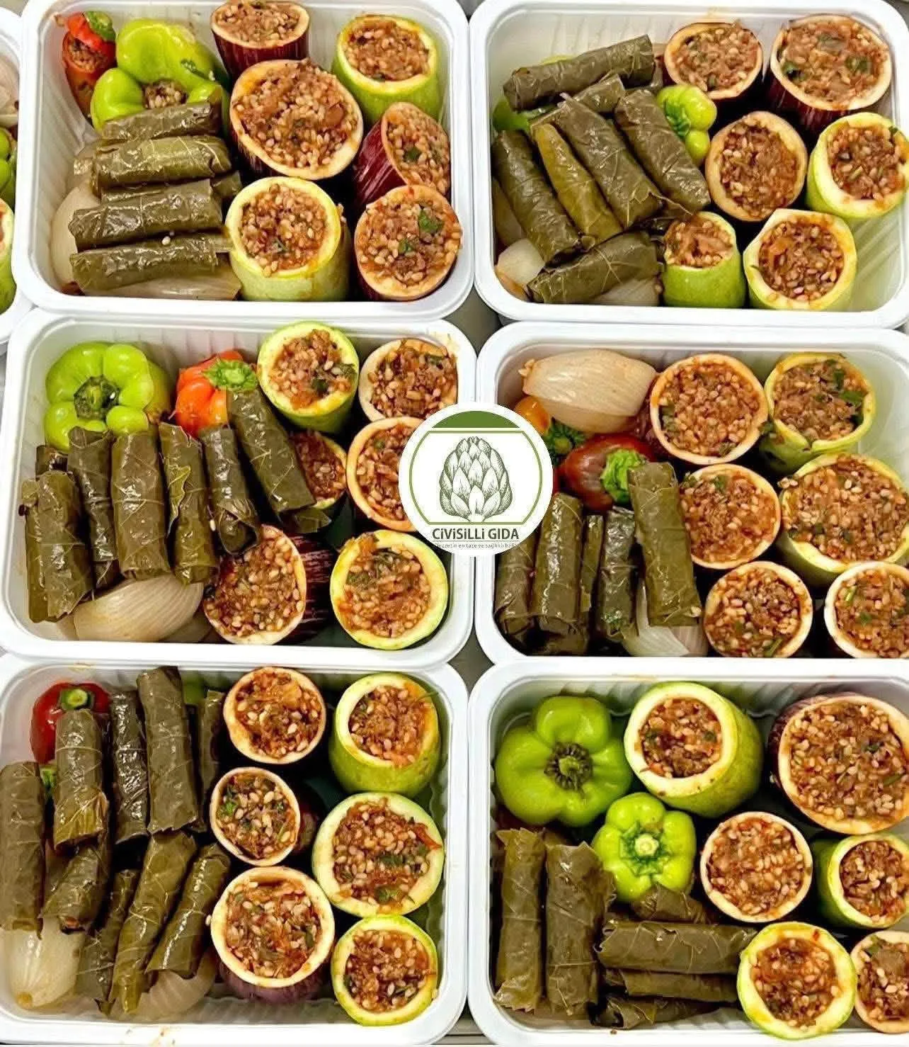 Karışık Dolma Tabağı 1500gr