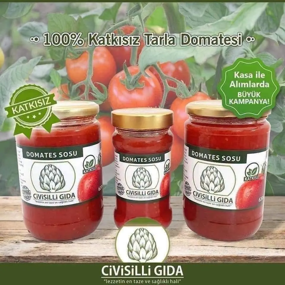 Kasa ile Domates Sos 680gr (12 adet)