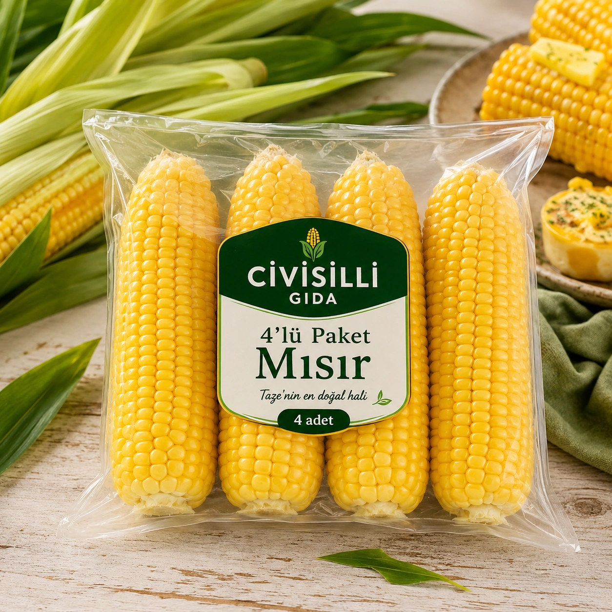 4’Lü Paket Mısır