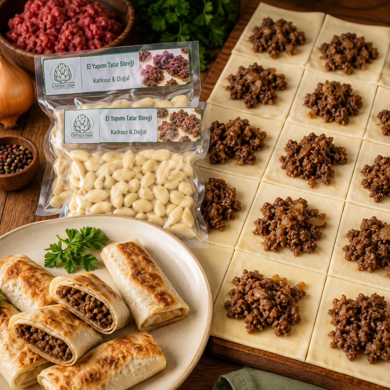 Enginarlı Mantı 750gr