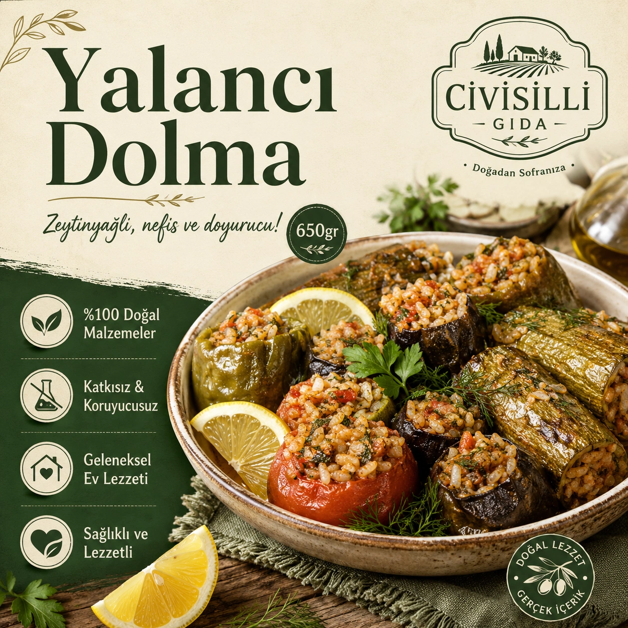 Yalancı Dolma 650gr